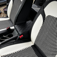 Interior auto cu huse Textil Nappa alb-negru montate