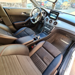 Covorase auto Mercedes S CLASS W222 2014-2021, negru bej-RESIGILAT