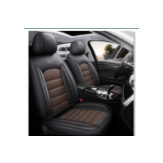 Set huse scaune auto Volvo S40, Piele Nappa sintetica-Maro cu Negru