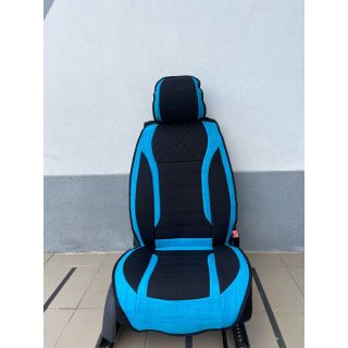 Set huse scaune auto BMW X3, TOP TEXTIL-Textil Negru Albastru